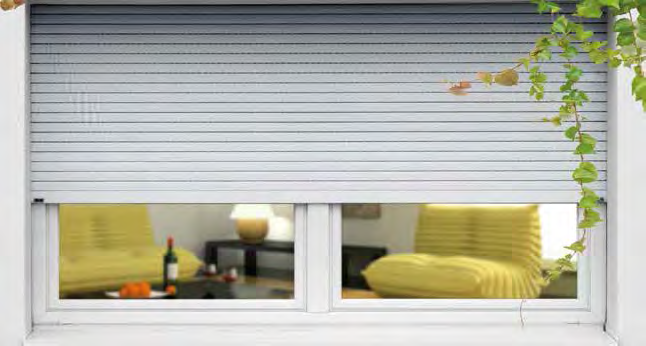 Traditional roller shutters